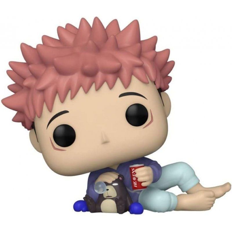 Jujutsu Kaisen POP! Animation Vinyl figurine Itadori w/ Tsukamoto Doll 9 cm