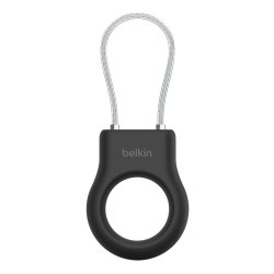 Secure Holder with Wire Cable Black