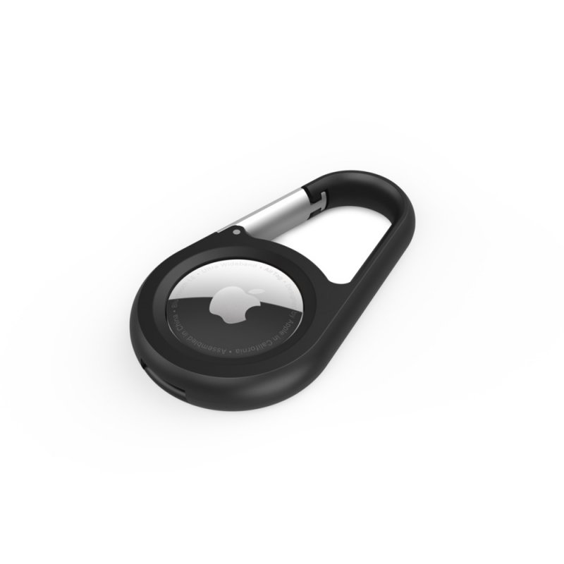 Secure Holder with Carabiner Black