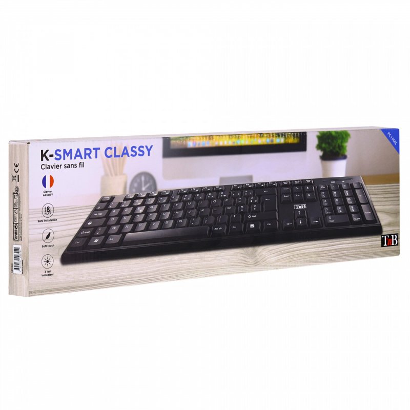 Clavier sans fil T'nB compatible Classy (Noir)
