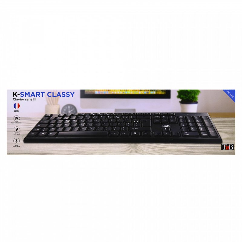 T'nB CLASSY - wireless keyboard - black
