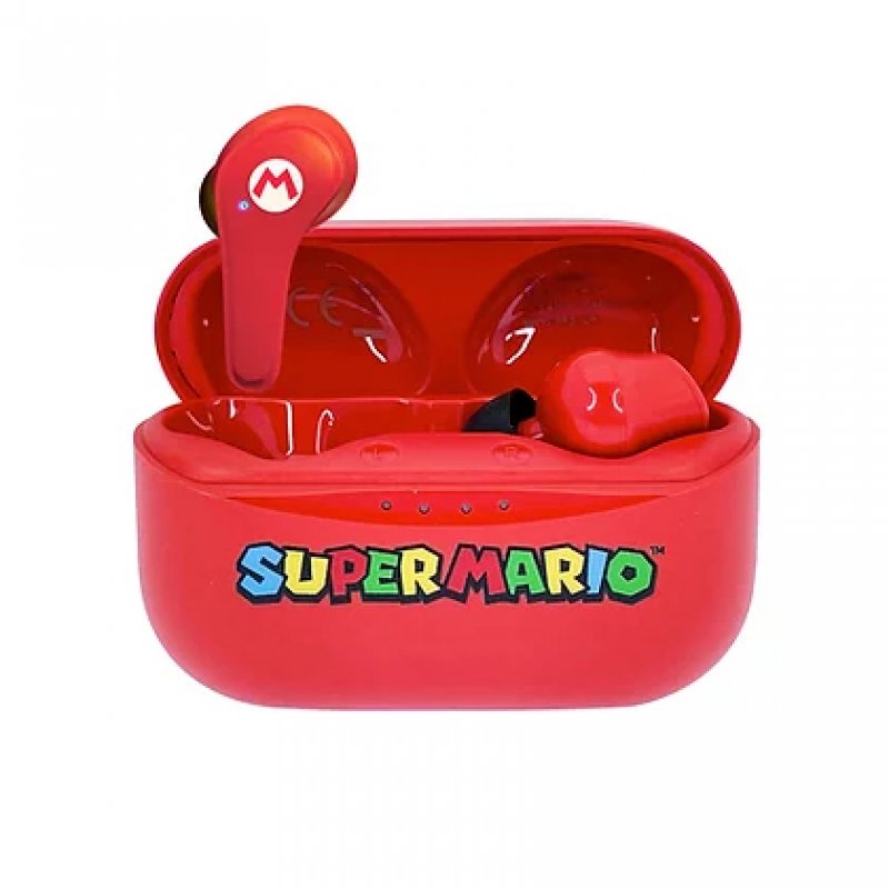 TWS EARPODS - SUPER MARIO ROUGE