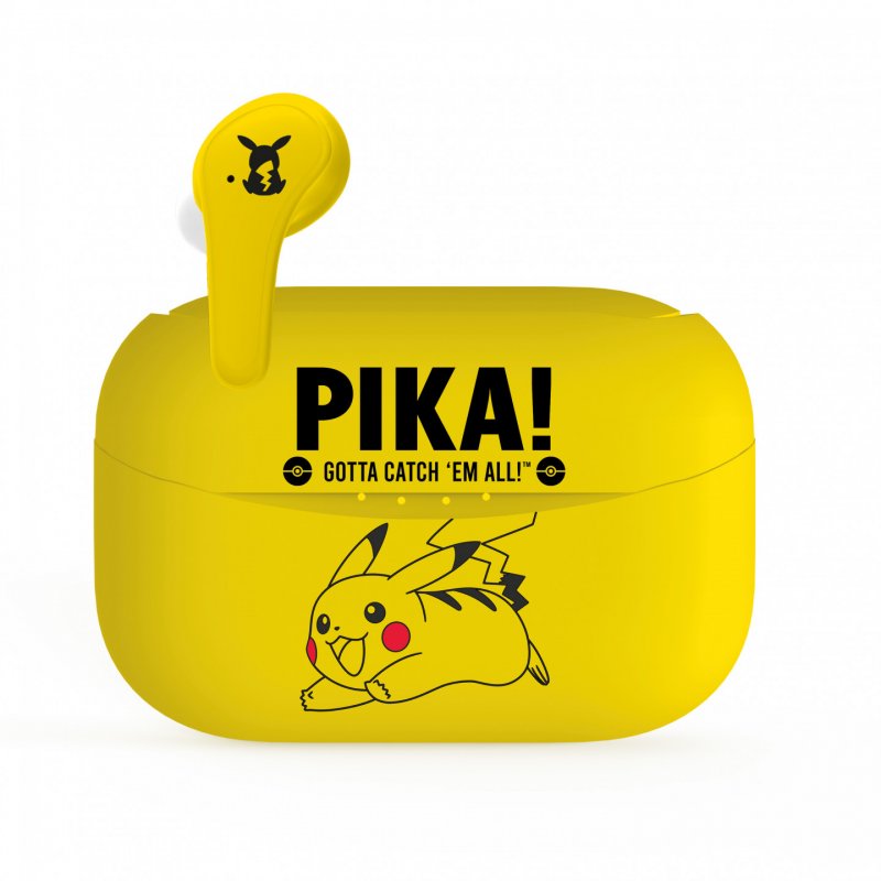OTL Technologies Pokémon Pikachu Headphones Wireless In-ear Calls/Music Bluetooth Yellow