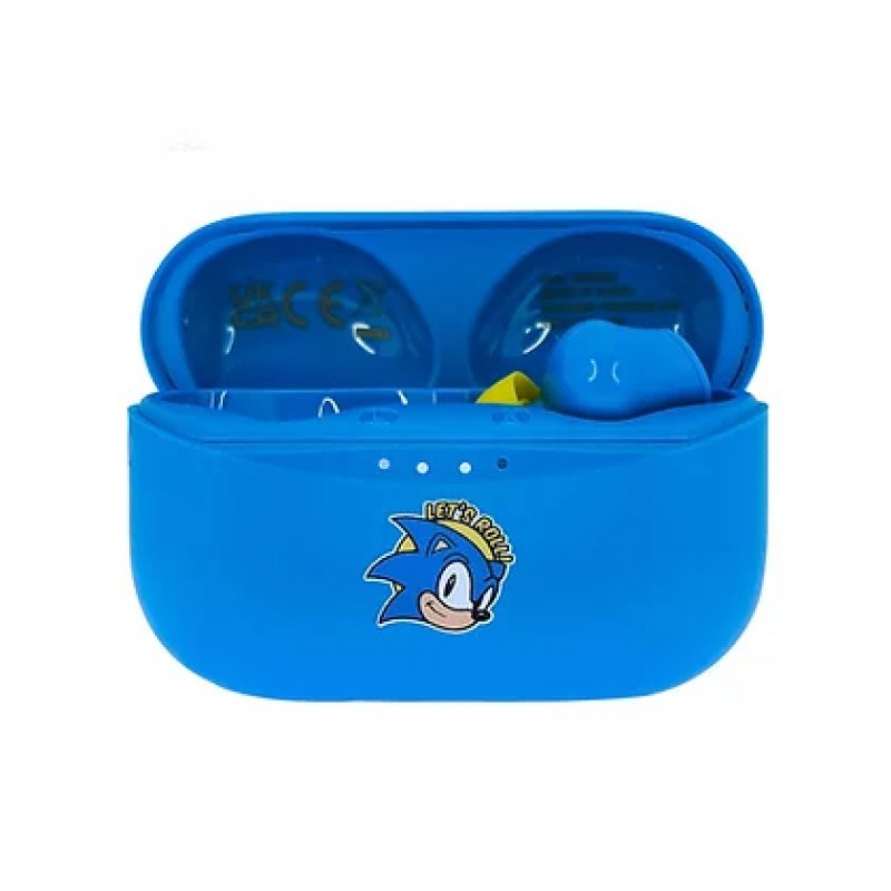 OTL Technologies SEGA Sonic the Hedgehog Écouteurs Sans fil Ecouteurs Appels/Musique Bluetooth Bleu