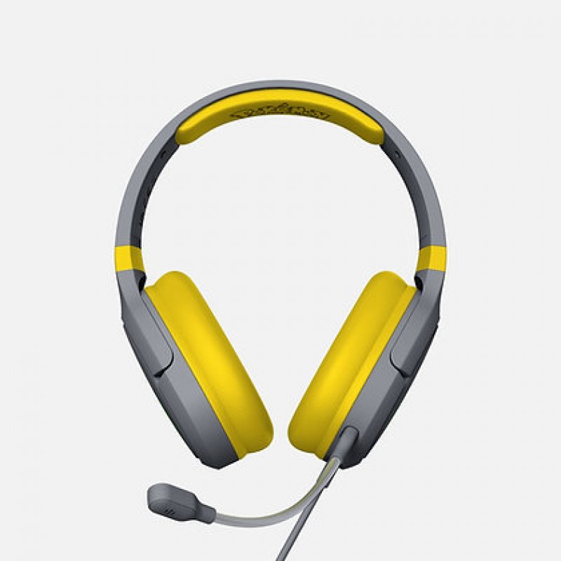 OTL Technologies Pokémon PK0862 headphones/headset Wired Head-band Gaming Grey, Yellow