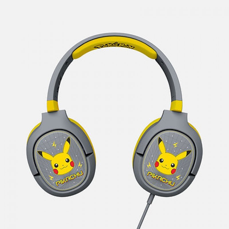 OTL Technologies Pokémon PK0862 headphones/headset Wired Head-band Gaming Grey, Yellow