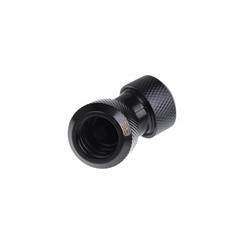 Raccord à 45° à compression pour Tube Ø13mm Alphacool compatible Eiszapfen (Noir)