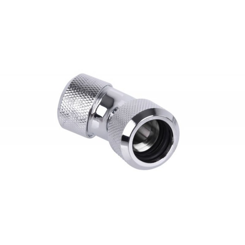 Raccord à 45° à compression pour Tube Ø16mm Alphacool compatible Eiszapfen (Argent)