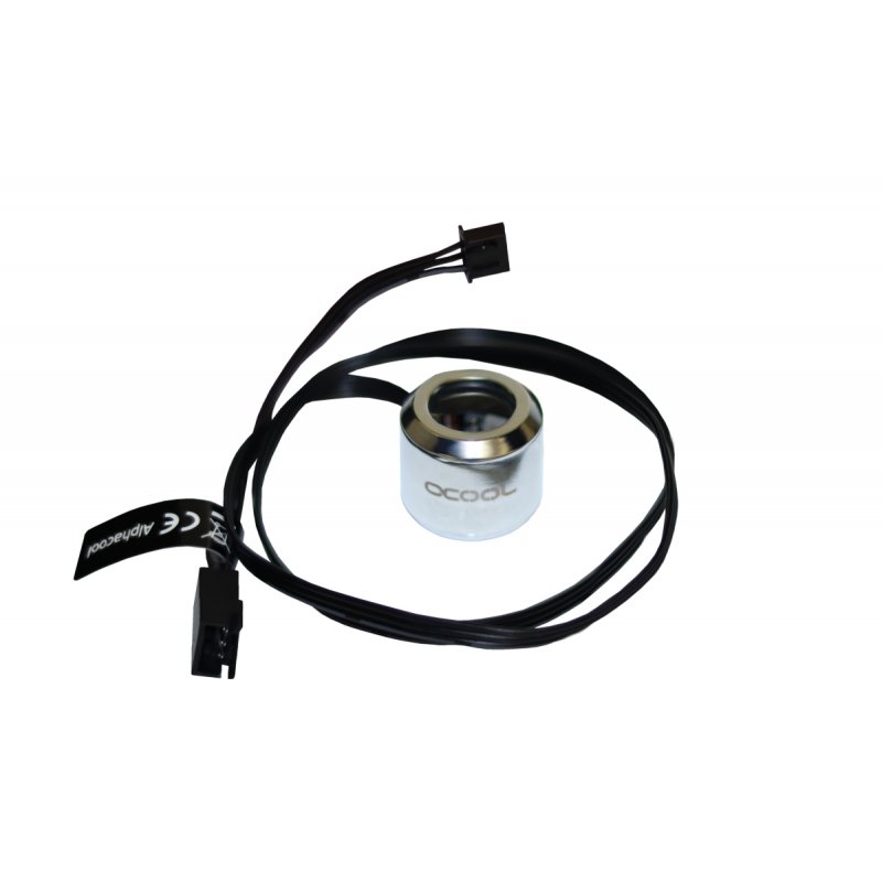 Anneau ARGB pour Tube Ø13mm Alphacool compatible Aurora HardTube LED Ring (Argent)