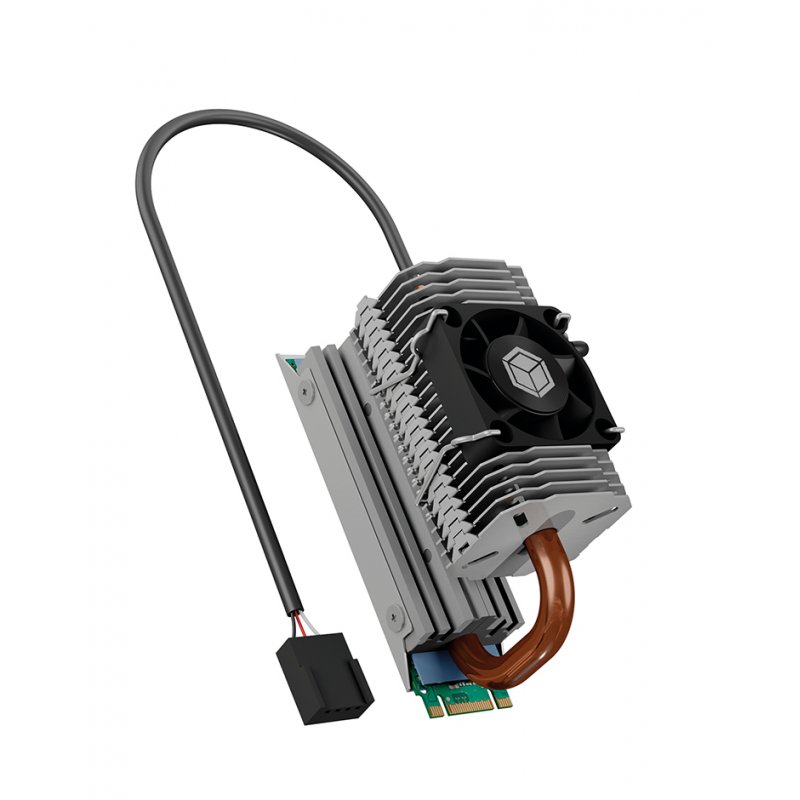 SSD Acc ICY BOX Heat pip heat sink Kühler for M.2