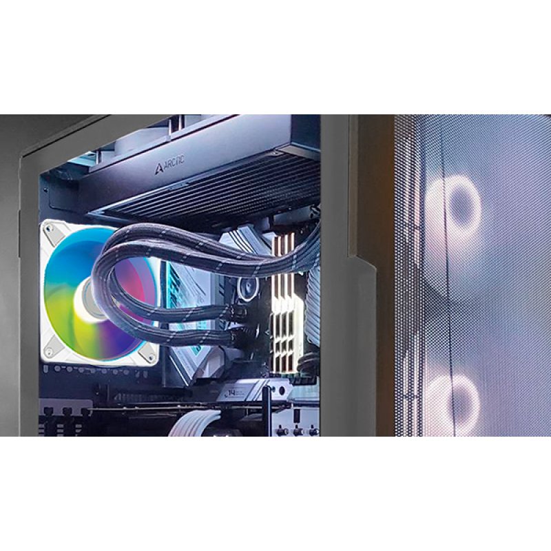 ARCTIC P12 PWM PST A-RGB 0dB Boitier PC Ventilateur 12 cm Blanc 3, 1