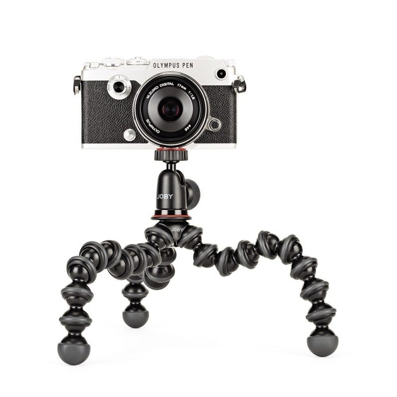 Joby GorillaPod 1K Kit tripod Digital/film cameras 3 leg(s) Black, Charcoal