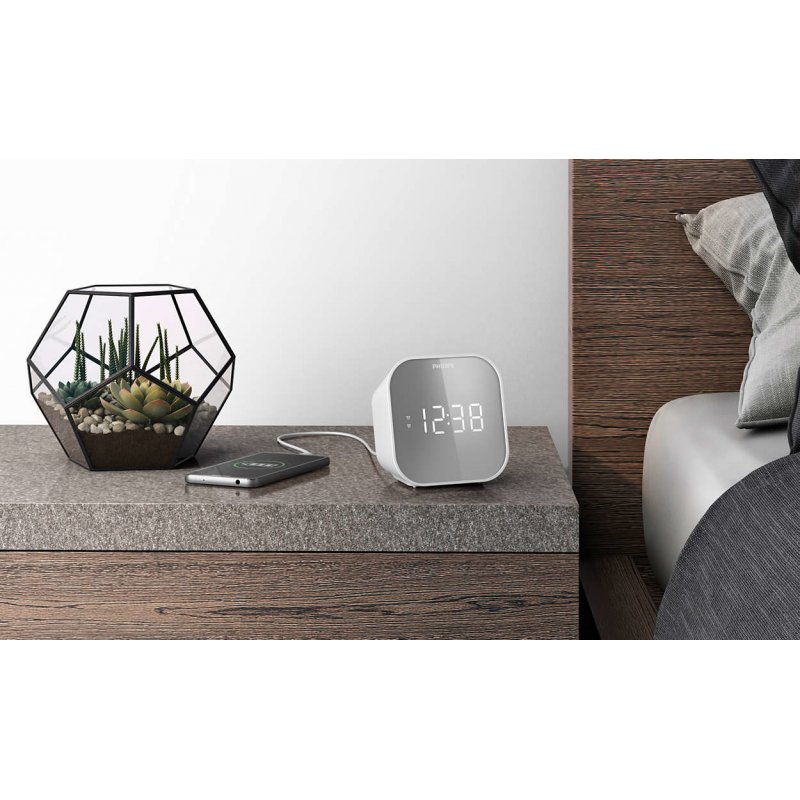 Philips TAR4406/12 réveille-matin Réveil numérique Blanc