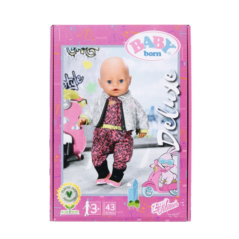 BABY born City Deluxe Scooter Combo Doll scooter