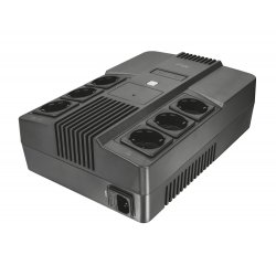 Trust Maxxon uninterruptible power supply (UPS) 0.8 kVA 6 AC outlet(s)