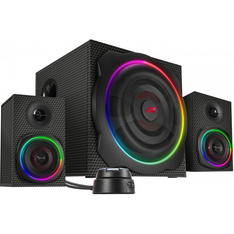 Speedlink - GRAVITY CARBON RGB 2.1 Speaker System