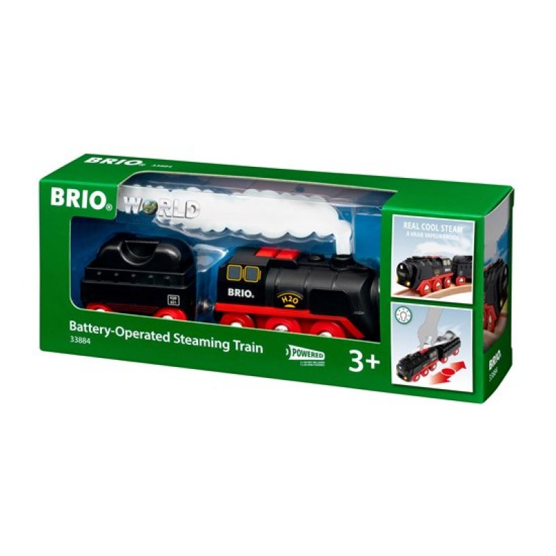 BRIO Locomotive à piles à vapeur