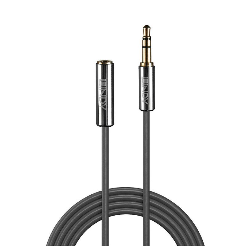 Cable Audio Jack 3,5 Lindy M/F 2m (rallonge)