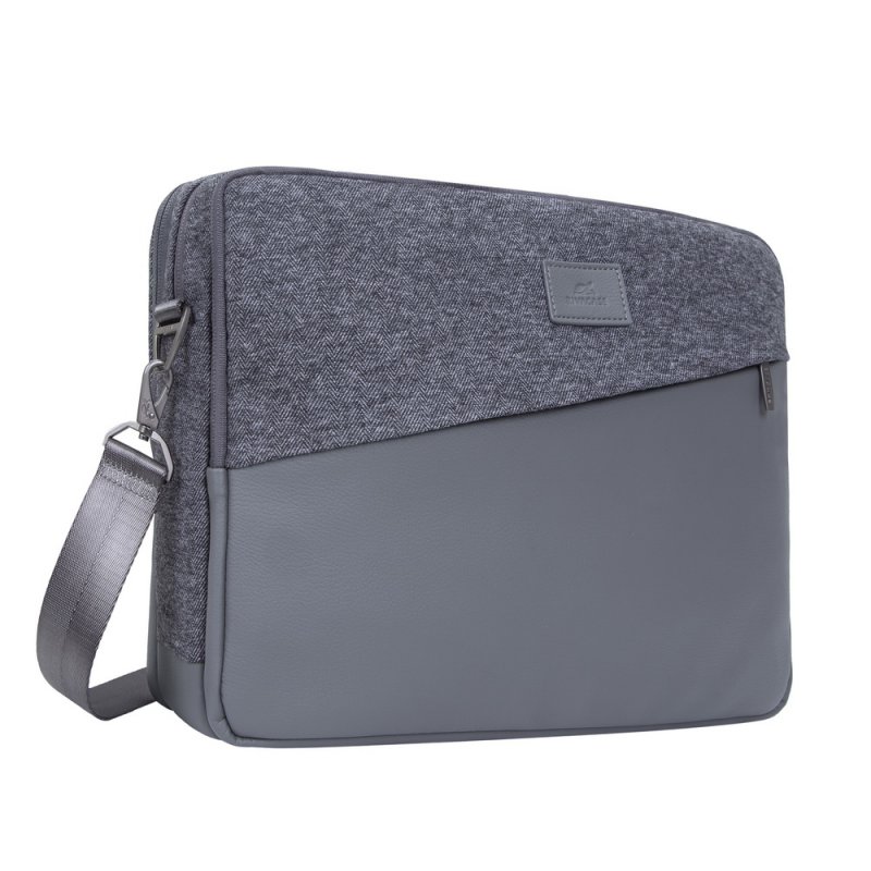 Rivacase 7930 sacoche d'ordinateurs portables 38,1 cm (15") Sac Messenger Gris