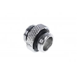 Raccord M/M pour G1/4 Alphacool compatible Eiszapfen double nippel (Argent)