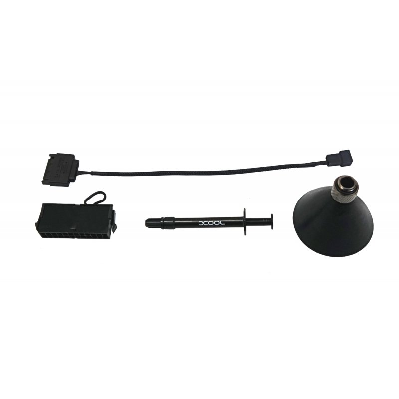 Kit de remplissage pour Watercooling Alphacool compatible Eisbaer Refill Kit (Noir)