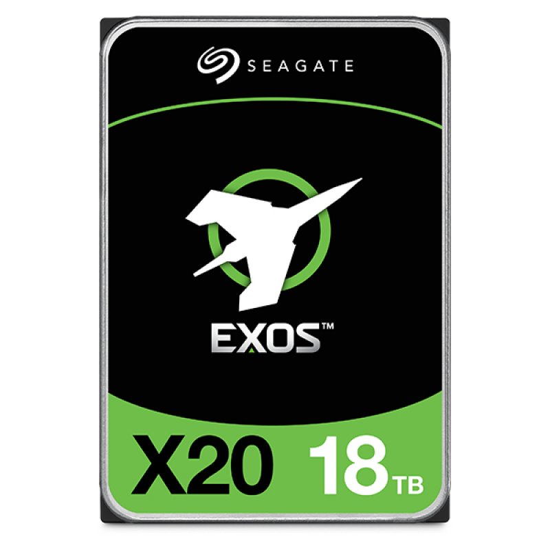 EXOS X20 18TB SATA 3.5IN 7200RPM 6GB/S 512E/4K