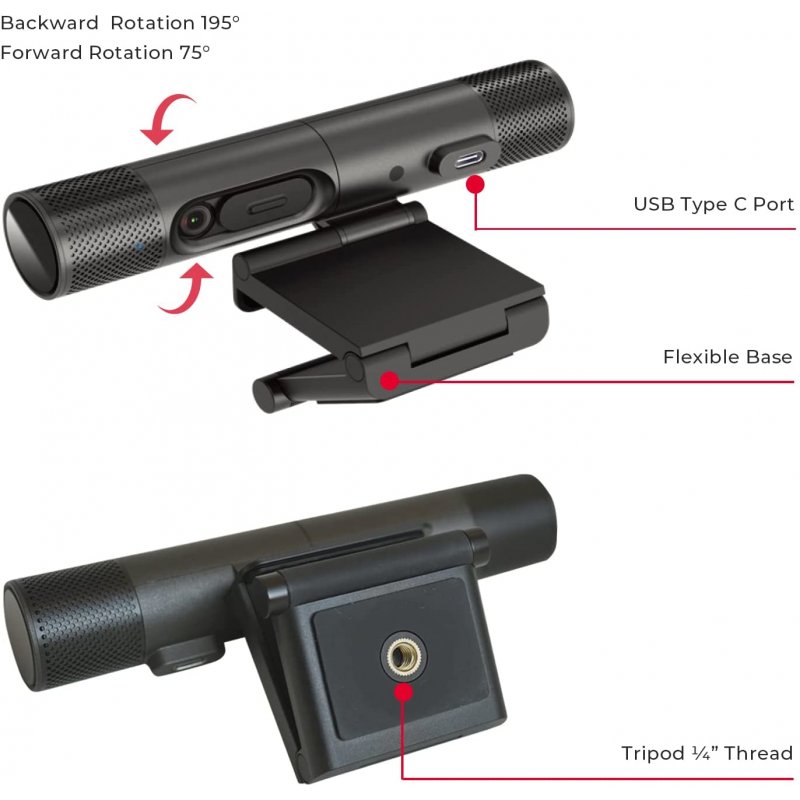 AVerMedia PW313D webcam 5 MP 2592 x 1944 pixels USB 2.0 Black