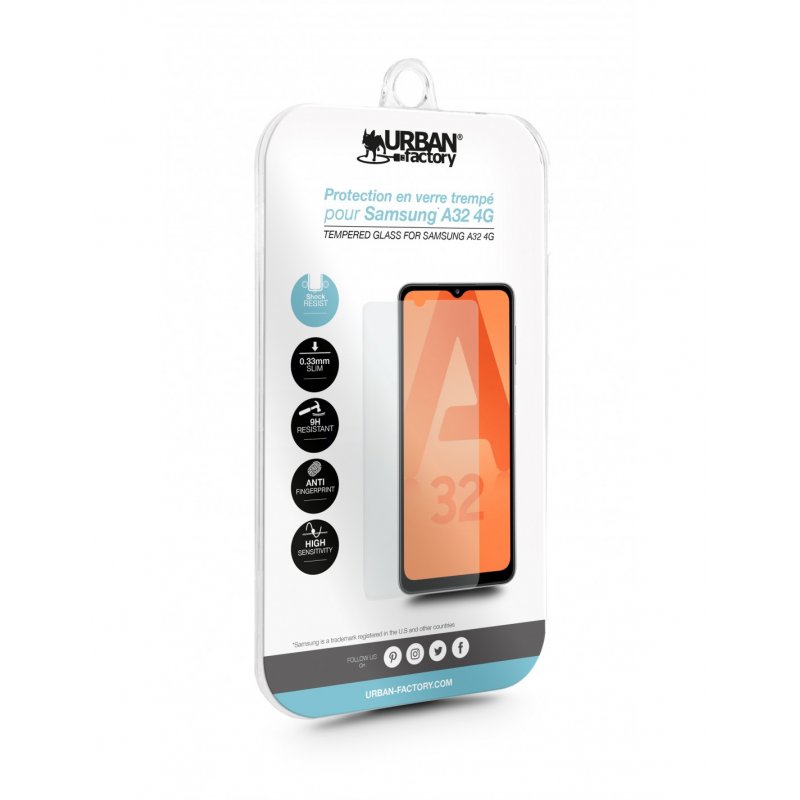 Urban Factory TGS34UF mobile phone screen/back protector Clear screen protector Samsung 1 pc(s)