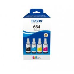 Epson C13T66464A cartouche d'encre 4 pièce(s) Compatible Noir, Cyan, Magenta, Jaune