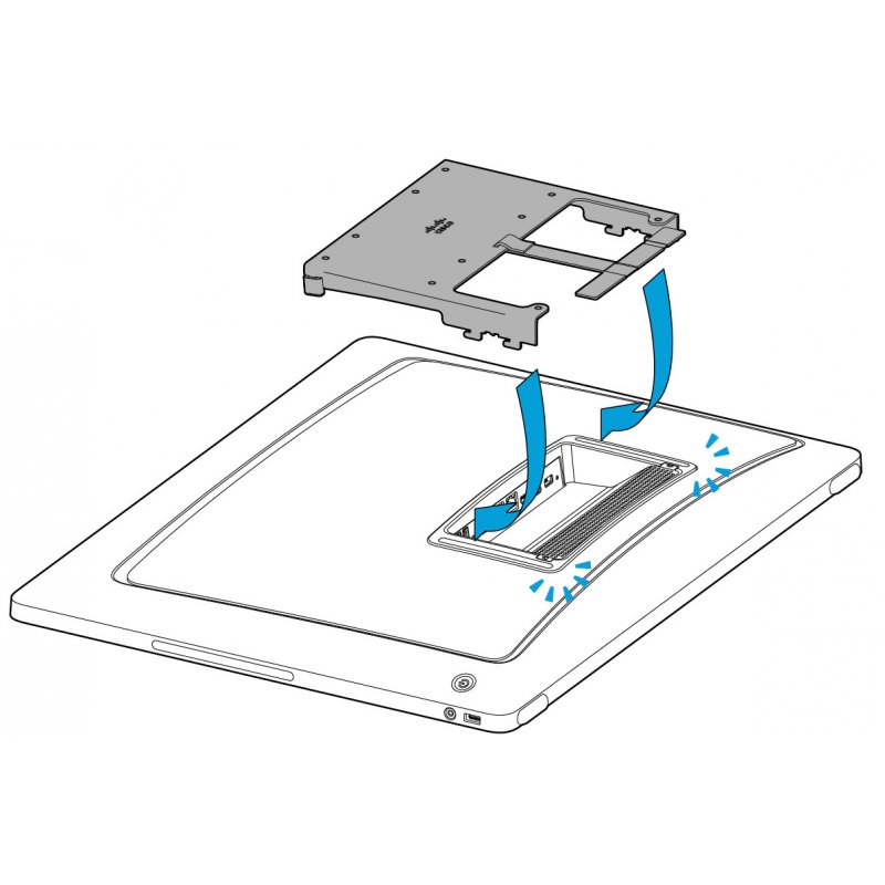 VESA ADAPTER AND WALL MOUNT KIT FOR WEBEX DESK PRO