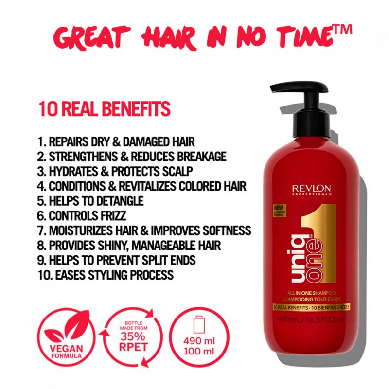 Uniq One compatible - All in One Shampoo 490 ml