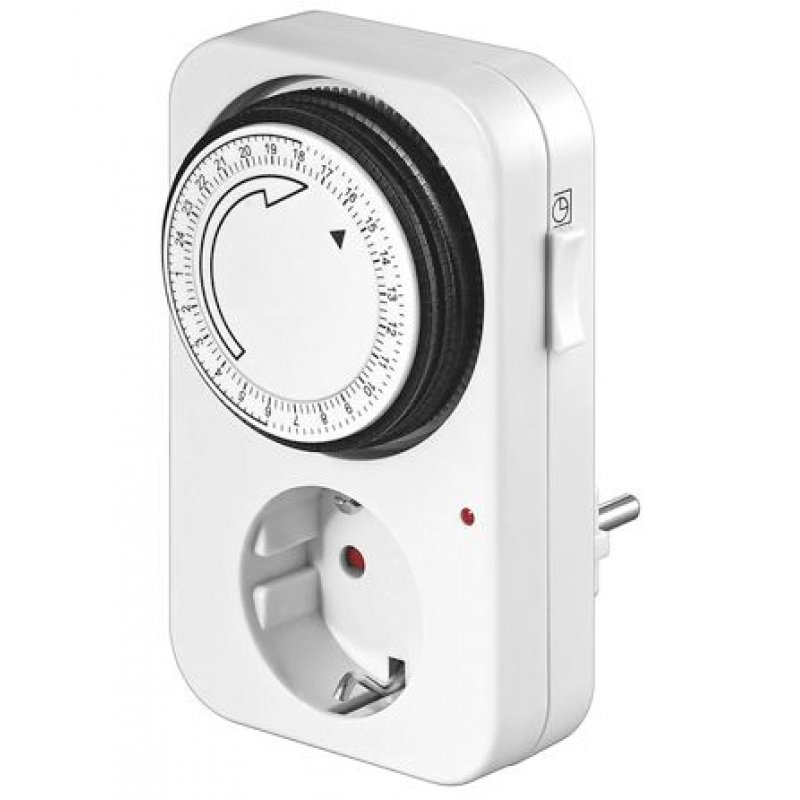 Microconnect GRUTIMER minuteur électrique Blanc Programmateur journalier