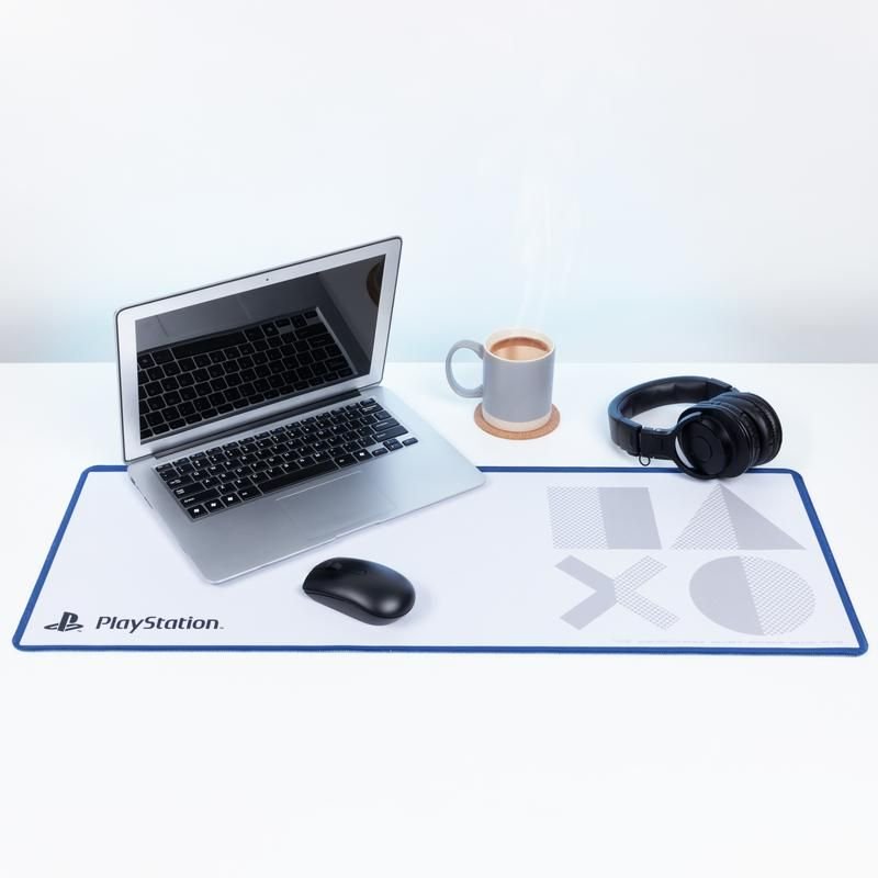 Paladone PP8816PS tapis de souris Tapis de souris de jeu Bleu, Blanc