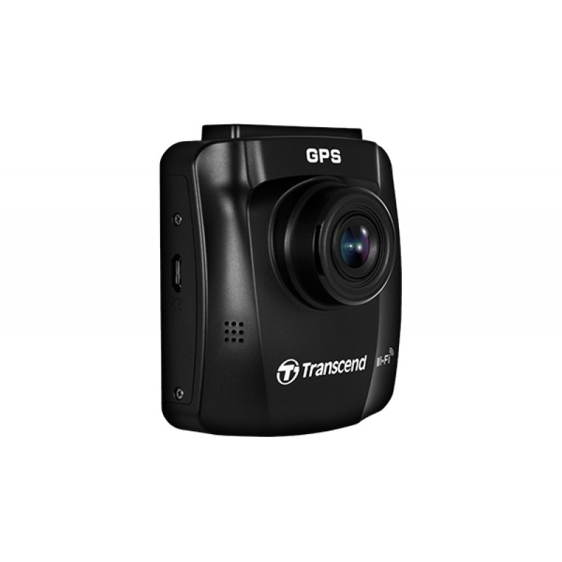 Transcend DrivePro 250 Full HD Wifi Batterie, Allume-cigare Noir