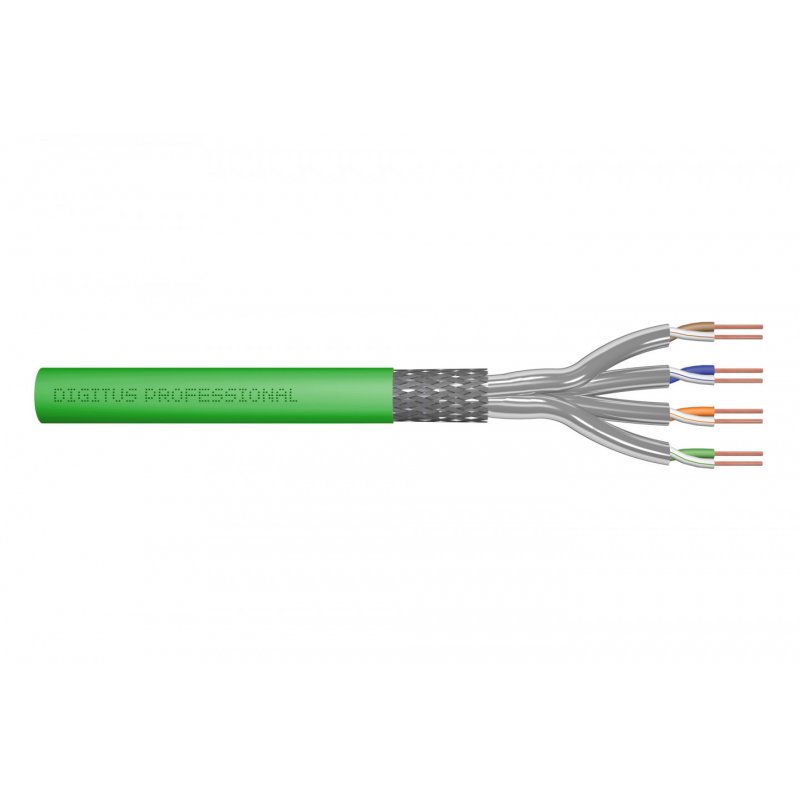DIGITUS Professional Bulkkabel - 100 m - grün