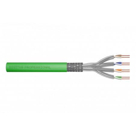 Digitus CAT 8.2 S/FTP installation cable, 100 m, Simplex, Dca