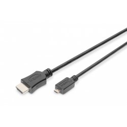 Digitus 4K HDMI High-Speed Connecting Cable, Type D to Type A