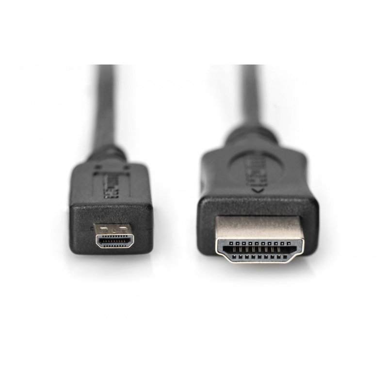 Digitus Câble de raccordement HDMI High Speed 4K, type D vers type A