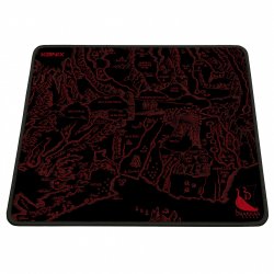 Konix Medalland Gaming mouse pad Black, Red