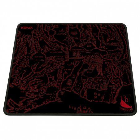 Konix Medalland Gaming mouse pad Black, Red