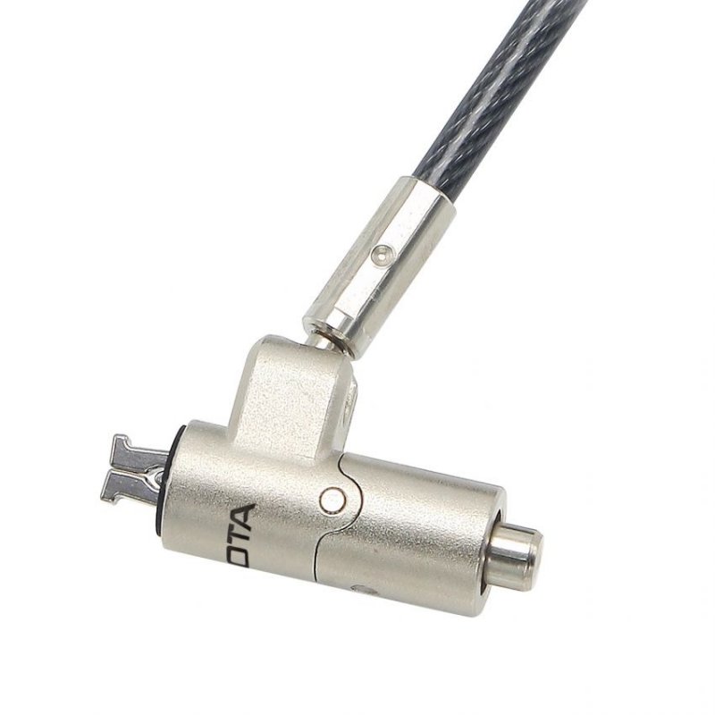 Dicota D31886 cable lock Black, Silver 2 m