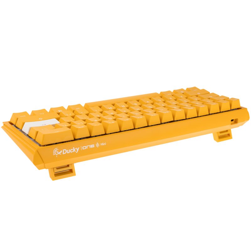 Ducky One 3 Yellow Mini Gaming Tastatur, RGB LED - MX-Speed-Silver (US)