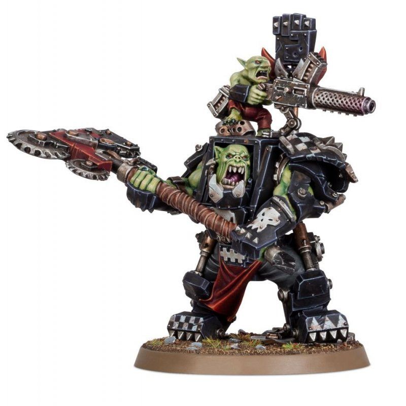 STOCK2 - Warhammer 40k - Orks Boss de Guerre en Mega-Armure