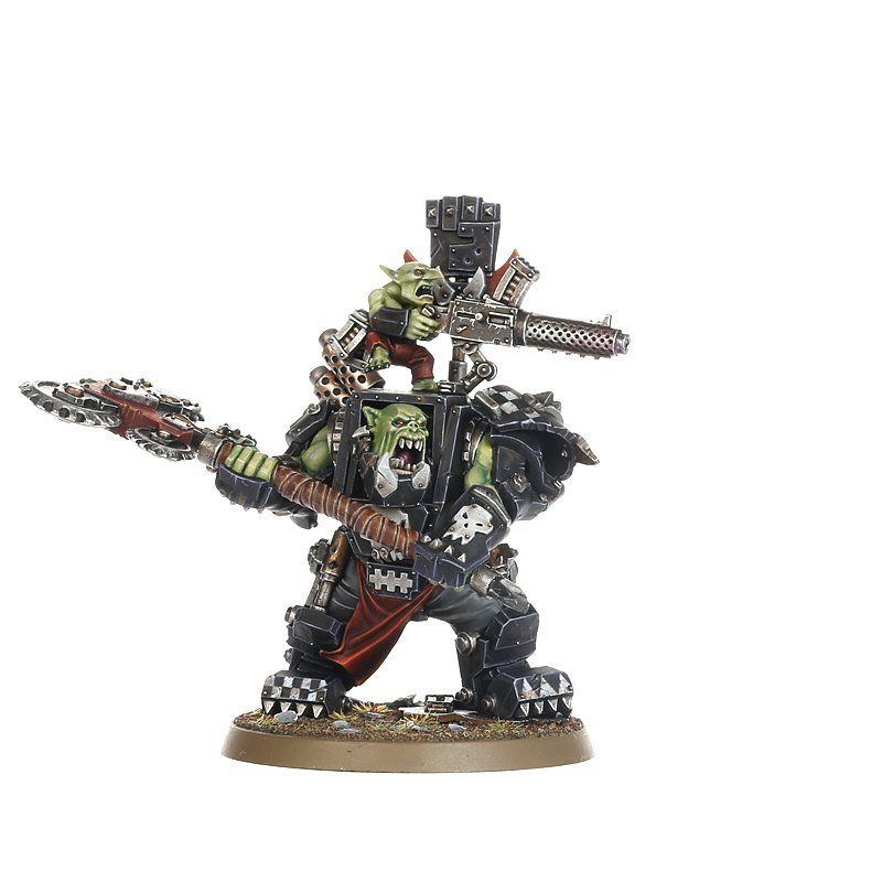 STOCK2 - Warhammer 40k - Orks Boss de Guerre en Mega-Armure