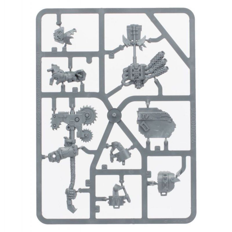 STOCK2 - Warhammer 40k - Orks Boss de Guerre en Mega-Armure