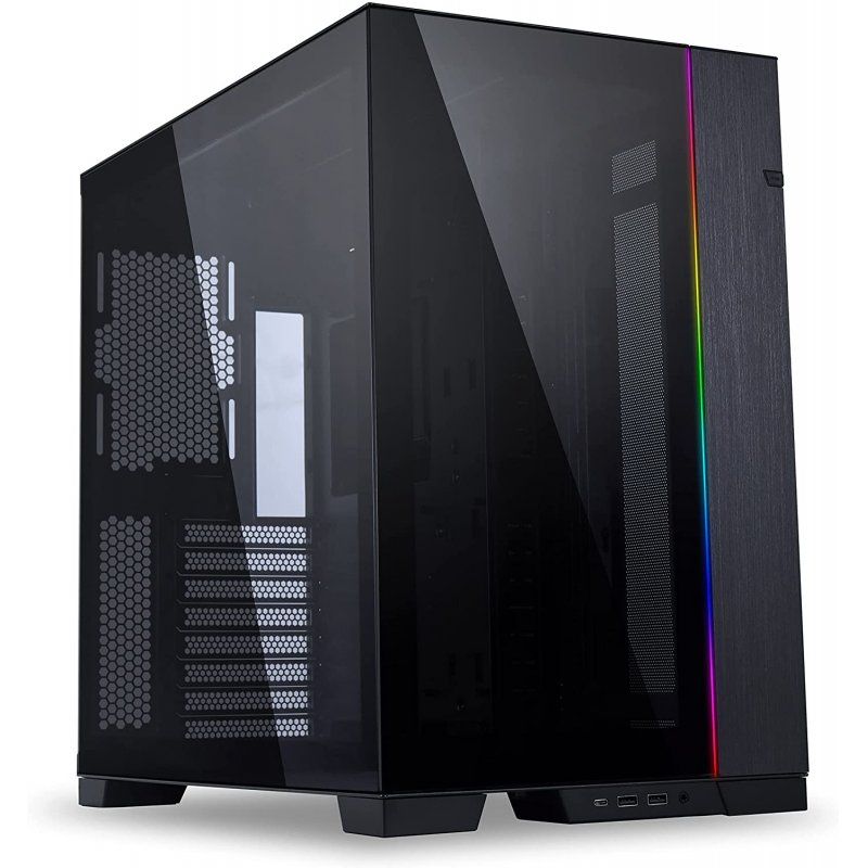 Lian Li compatible O11 Dynamic EVO, Tempered Glass - schwarz