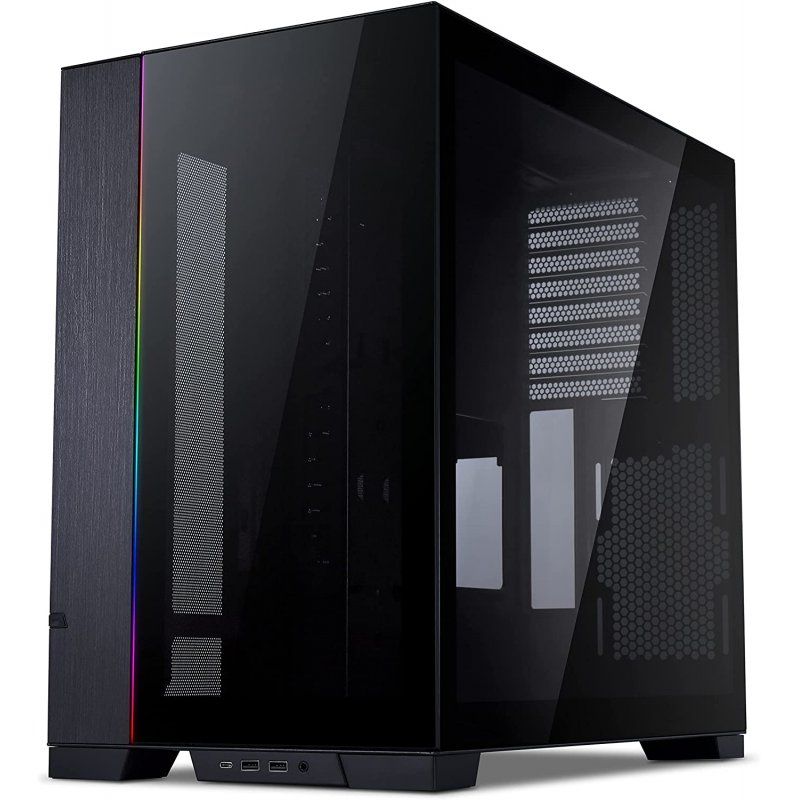 Lian Li compatible O11 Dynamic EVO, Tempered Glass - schwarz
