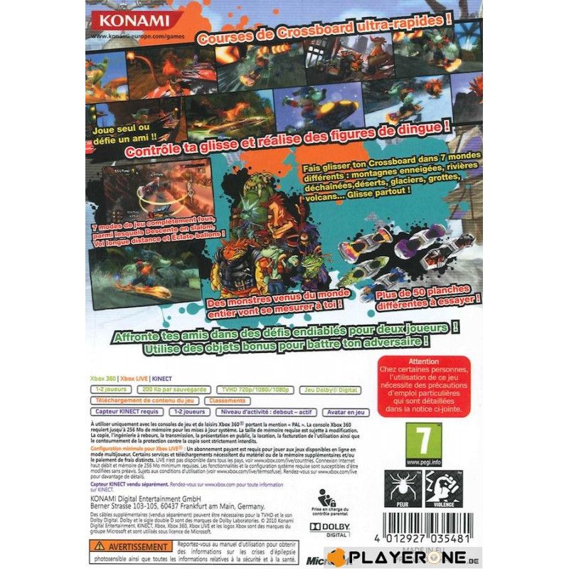 Cross Board 7 ( KINECT ) Adrenaline Misfits