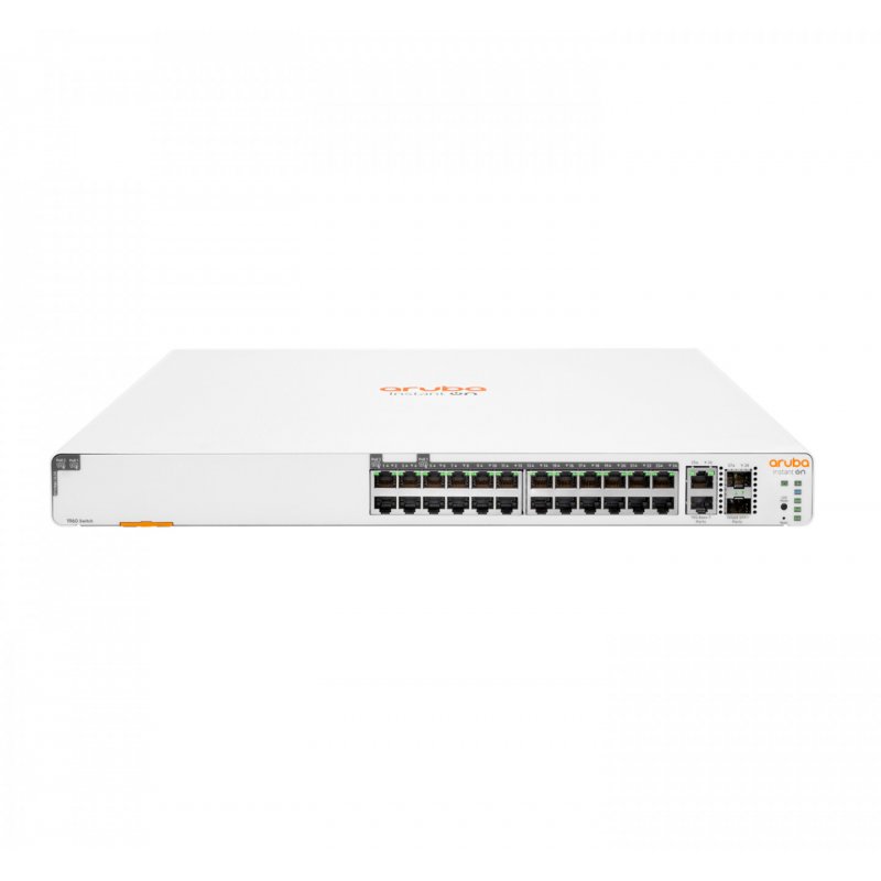 Aruba Instant On 1960 24G 20p Class4 4p Class6 PoE 2XGT 2SFP+ 370W Géré L2+ Gigabit Ethernet (10/100/1000) Connexion E