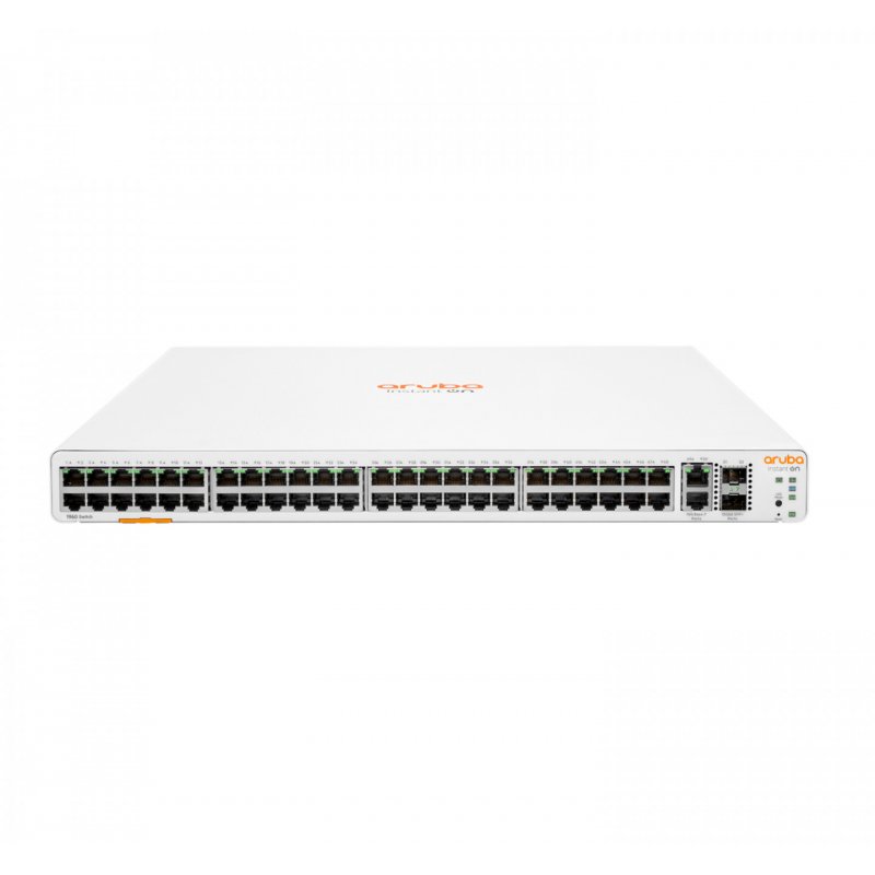 Aruba Instant On 1960 48G 2XGT 2SFP+ Managed L2+ Gigabit Ethernet (10/100/1000) 1U White